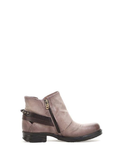 A.s.98 Pink Steve Studded Bootie