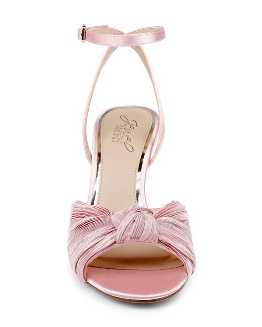 Badgley Mischka Pink Ibis Ankle Strap Sandal