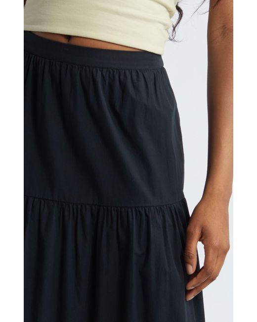 BP. Black Tiered Maxi Skirt