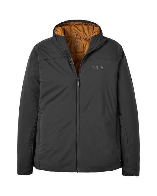 Rab Black Xenair Alpine Light Jacket for men