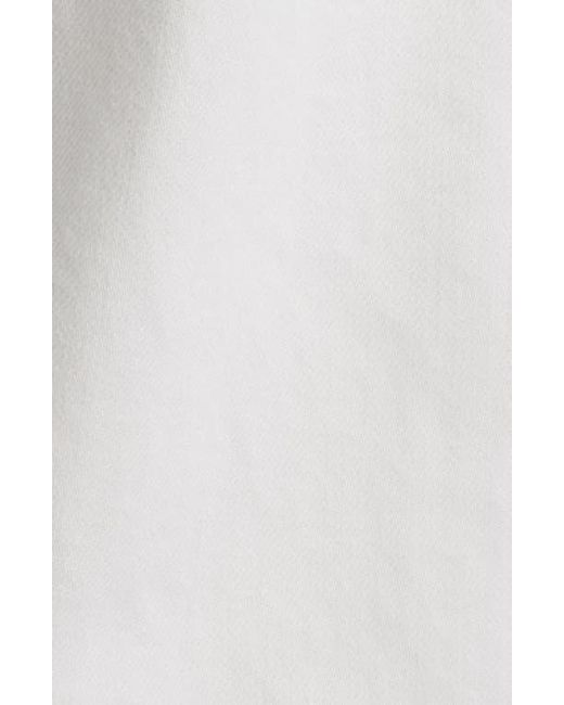 Nili Lotan White Tribeca Barrel Jeans