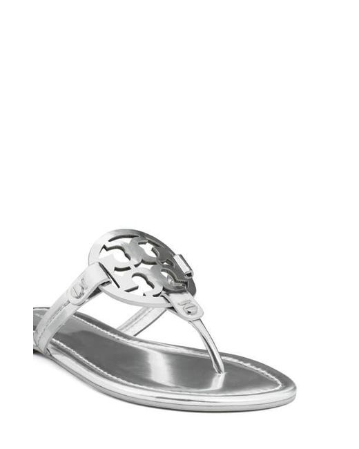 Tory Burch White Miller Shoes, Leather