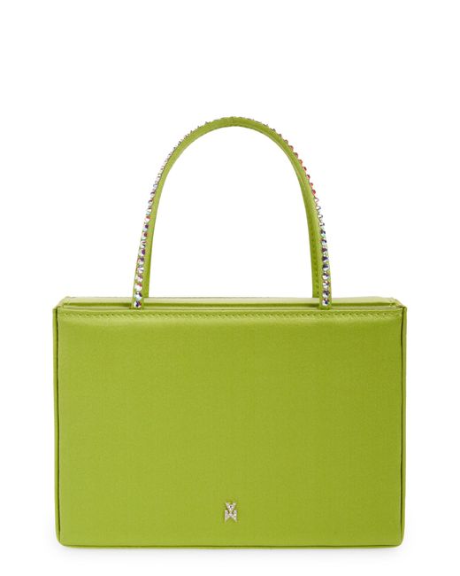 AMINA MUADDI Amini Gilda Leather Top Handle Bag in Green | Lyst