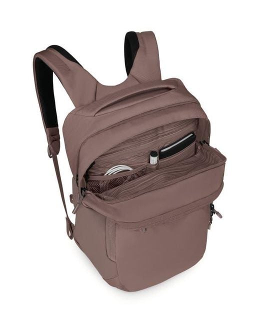 Osprey Brown Aoede Airspeed 21-Liter Water Repellent Recycled Polyester Backpack