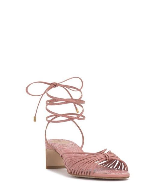Vince Camuto Pink Lory Ankle Wrap Sandal