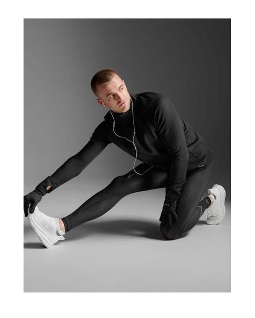 2xu Black Ignition Haptic 1/4 Zip for men