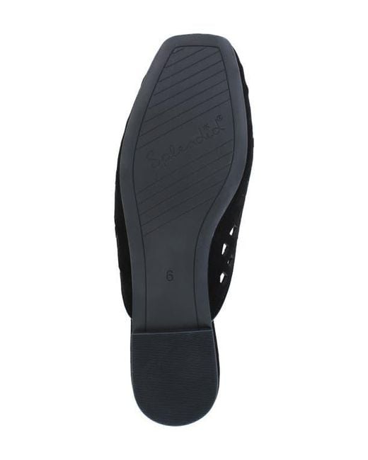 Splendid Black Remi Geo Cutout Flat