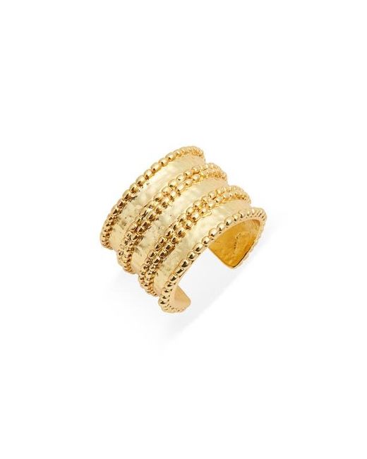 Karine Sultan Metallic Dotty Ring