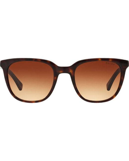 Ralph Brown 51Mm Gradient Rectangle Sunglasses