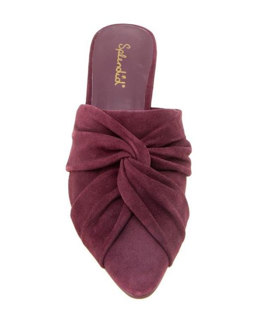 Splendid Purple Lanis Block Heel Mule