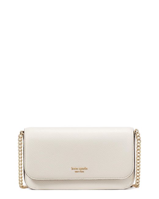 Kate Spade Multicolor Ava Leather Wallet On A Chain