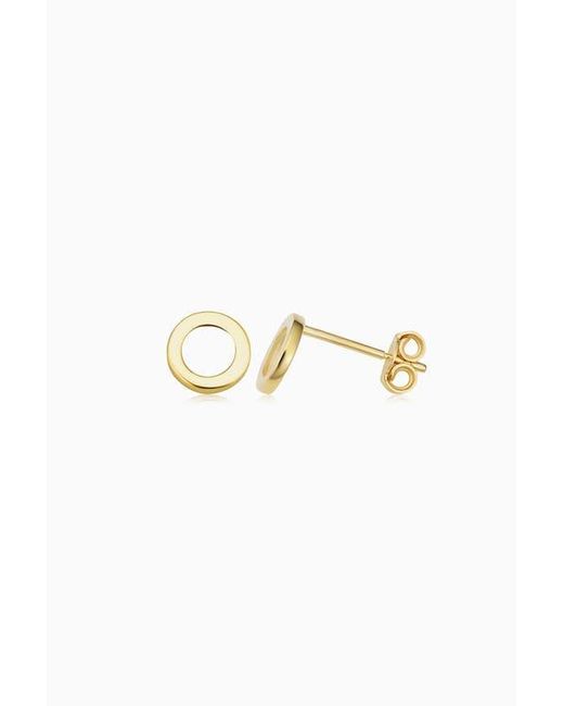 Oradina Multicolor 14K Full Circle Studs
