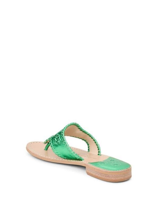 Jack Rogers Green Jacks Flip Flop