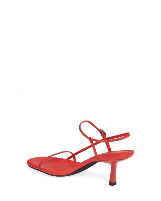 Jeffrey Campbell Red Gallery Sandal