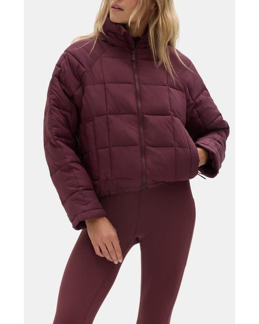 Halfdays Red Nellie Packable Puffer Jacket