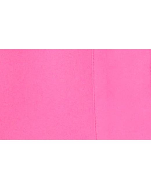 Cece Pink Raglan Sleeve Popover Top