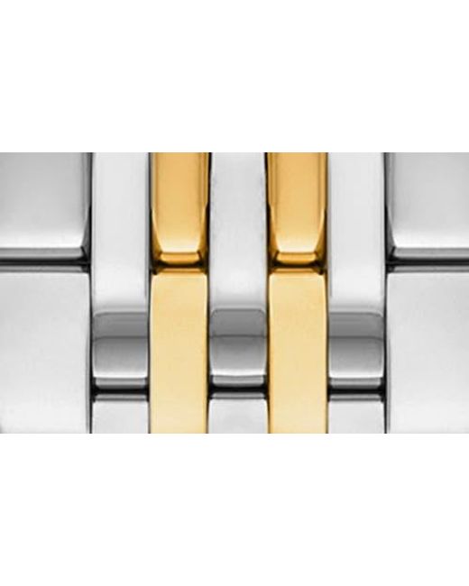 Michele Metallic Tapered Apple Watch Bracelet Watchband