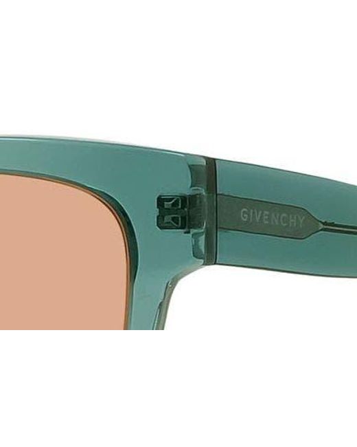Givenchy Multicolor Gv Day Lector 52mm Square Sunglasses for men
