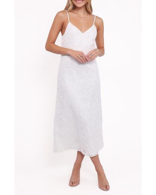 Petal & Pup White Saoirse Maxi Dress