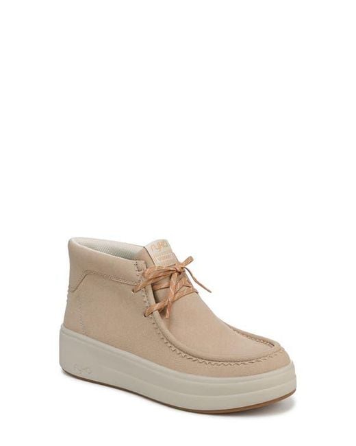Ryka White Vibrant Wedge Chukka Boot
