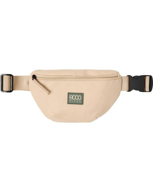 8000Kicks Natural Hemp Fanny Pack