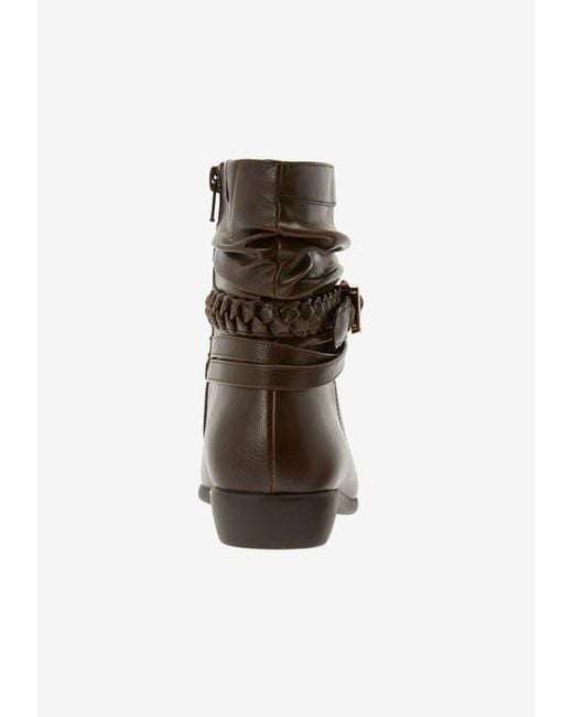 Comfortview Brown The Mickey Bootie