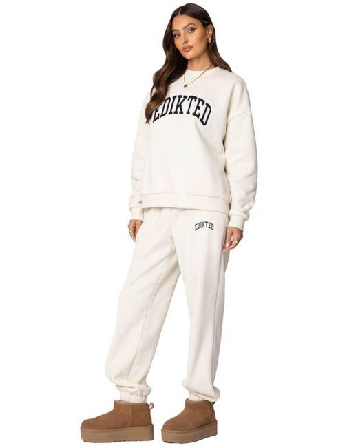 Edikted Natural Babe Oversize Sweatpants