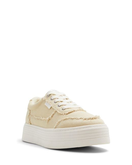 Roxy White Sheilahh 2.0 Platform Sneaker