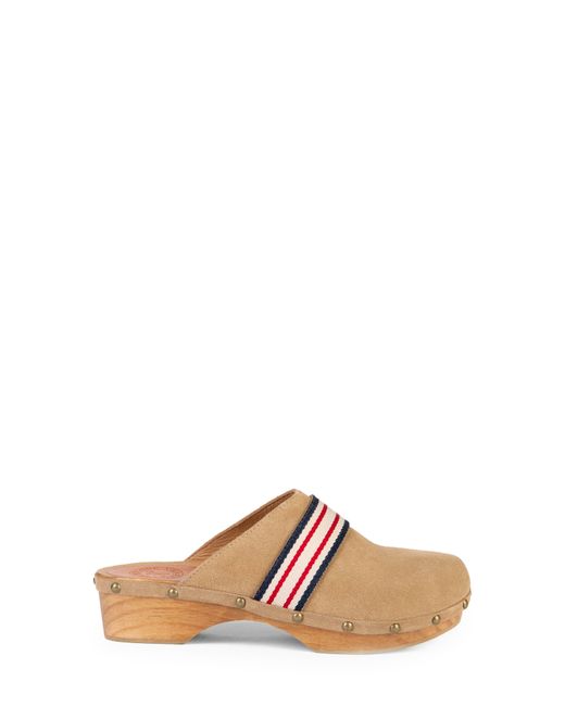 Penelope Chilvers Stripe Clog in Natural | Lyst