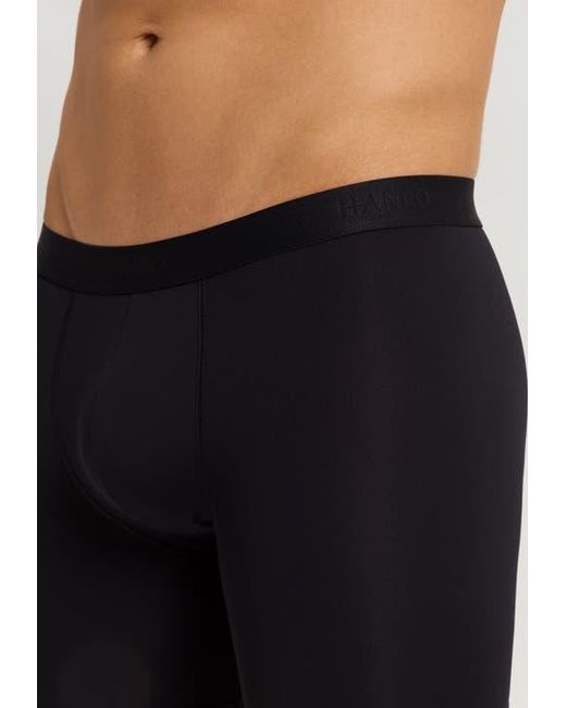 Hanro Blue Micro Touch Long Boxer Brief for men