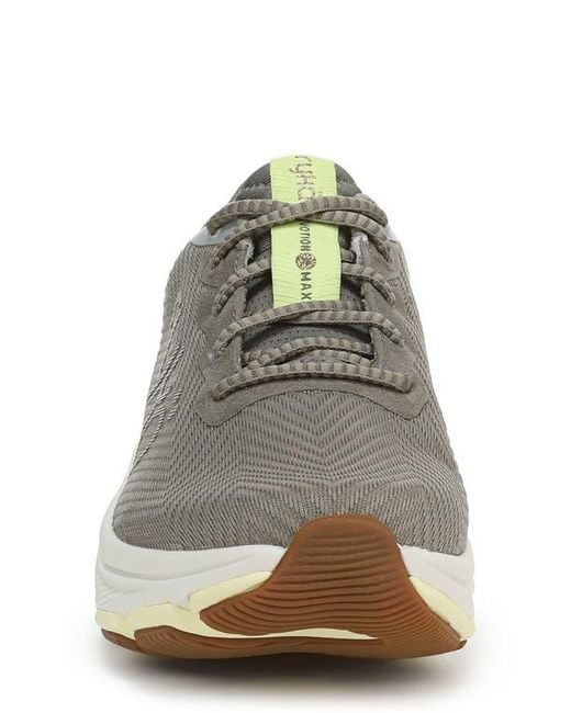 Ryka Gray Devotion X Max Walking Sneaker