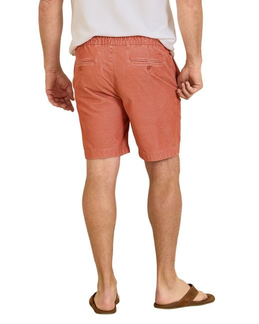 Tommy Bahama Coastline Pull-on Stretch Corduroy Shorts in Orange for Men |  Lyst