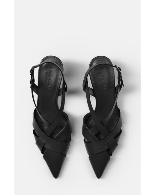 Scarosso Black Clio Pumps