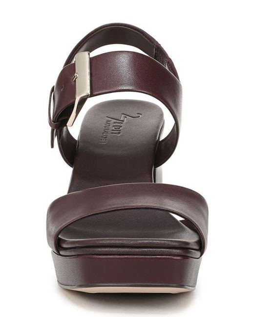 27 EDIT Naturalizer Brown Phillipa Block Heel Sandal