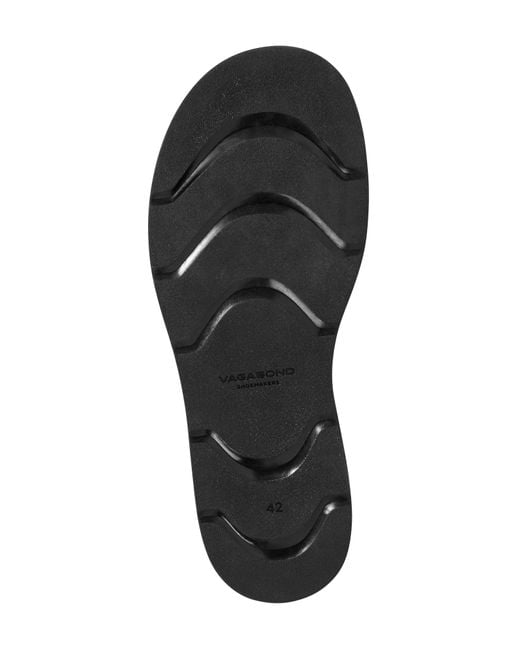 Vagabond Black Mason Slide Sandal for men