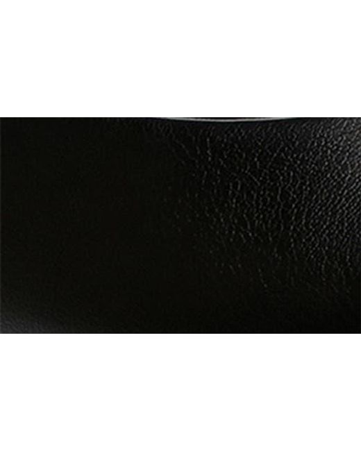 Anne Klein Black Luci Cap Toe Ballet Flat