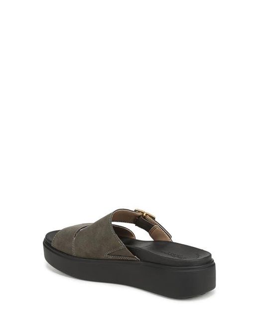 Dr. Scholls Brown Madison Cloud Slide Sandal