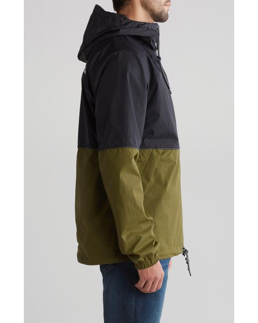 The North Face Green Antora Water Repellent Hooded Rain Jacket for men