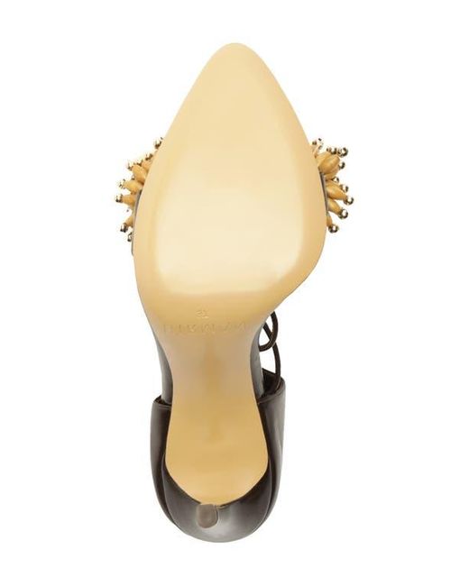 Alexandre Birman Black Zaya Ankle Wrap Sandal