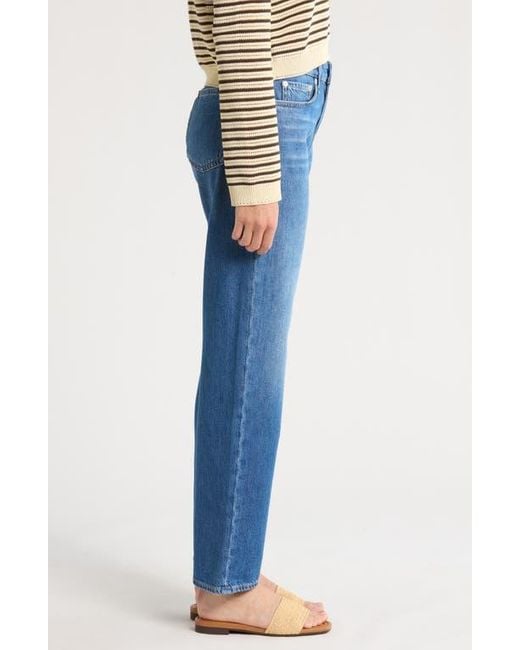 Rag & Bone Blue Featherweight Dre Low Rise Baggy Boyfriend Jeans