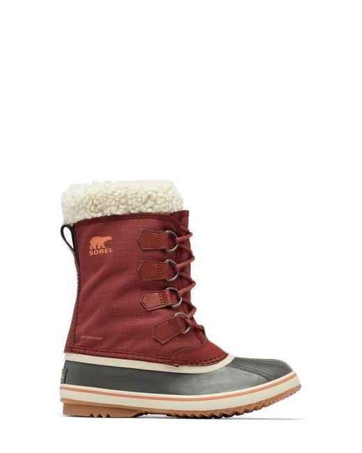 Sorel Brown Winter Carnival Waterproof Boot