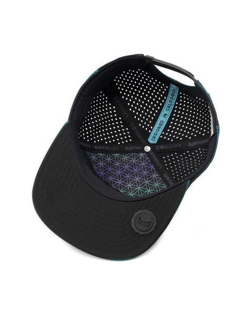 Melin Blue Trenches Icon Aura Hydro Performance Snapback Hat for men