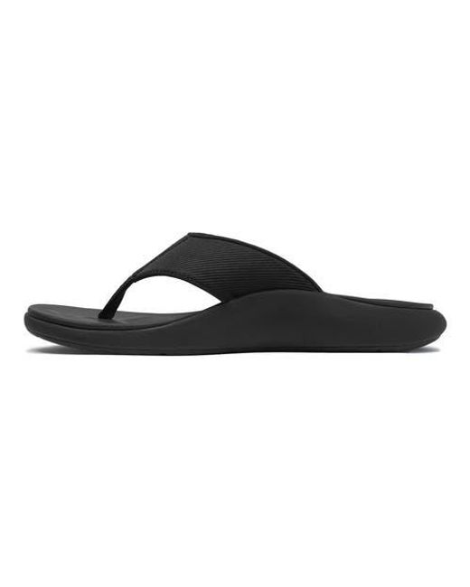 ABEO Black Alpha Flip Flop for men