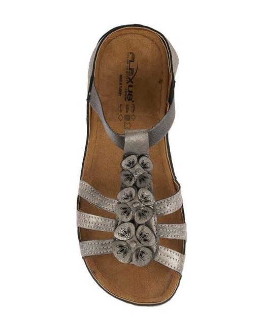 Flexus by Spring Step Brown Adede Cage Sandal