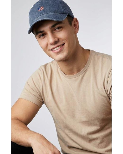 Alix Blue Usa Flag Dad Cap for men