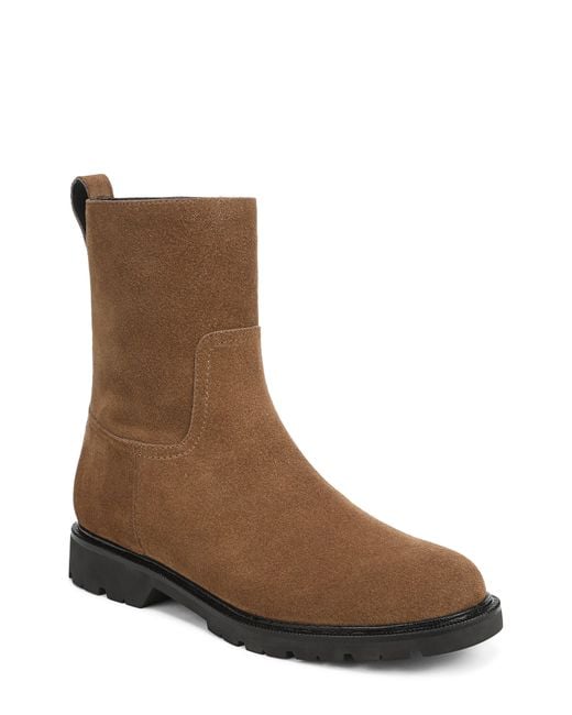 Vince Brown Sidney Lug Sole Boot