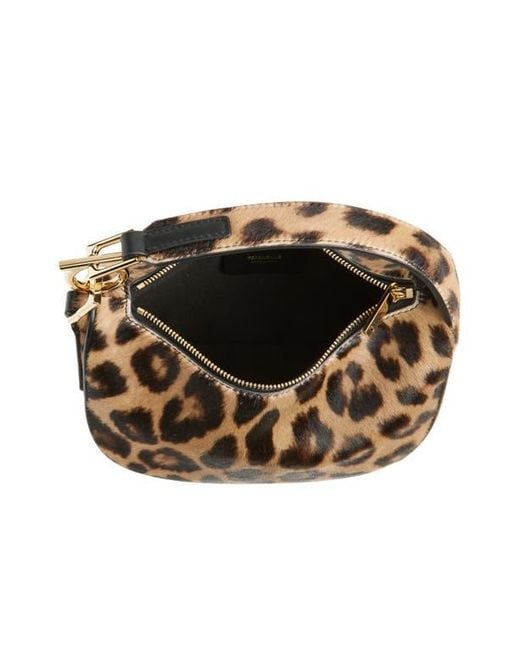 Ferragamo Brown Mini Smile Leather Top Handle Bag