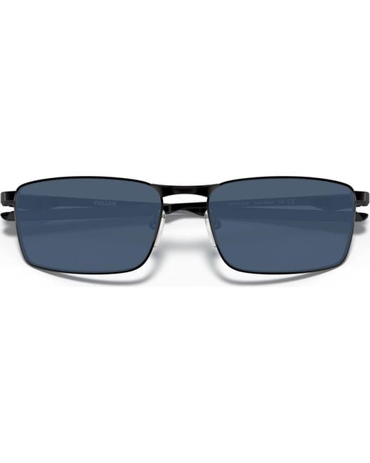 Oakley Brown 57Mm Rectangle Optical Glasses for men