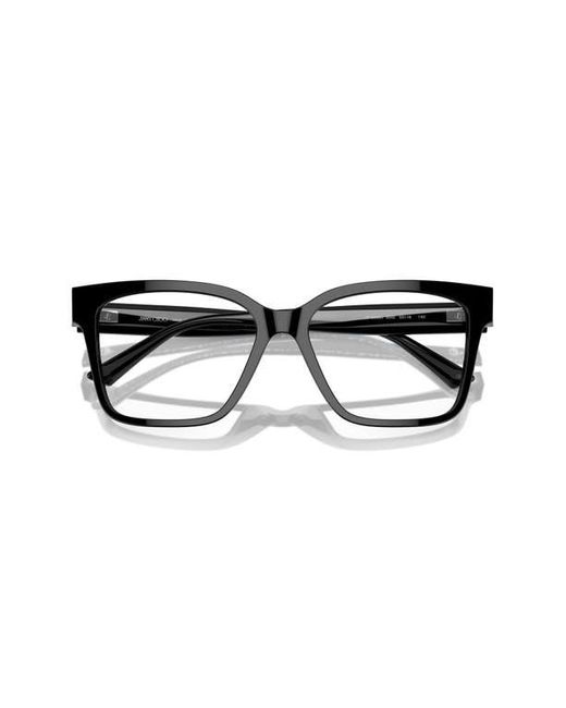 Jimmy Choo Black 53Mm Pillow Optical Glasses