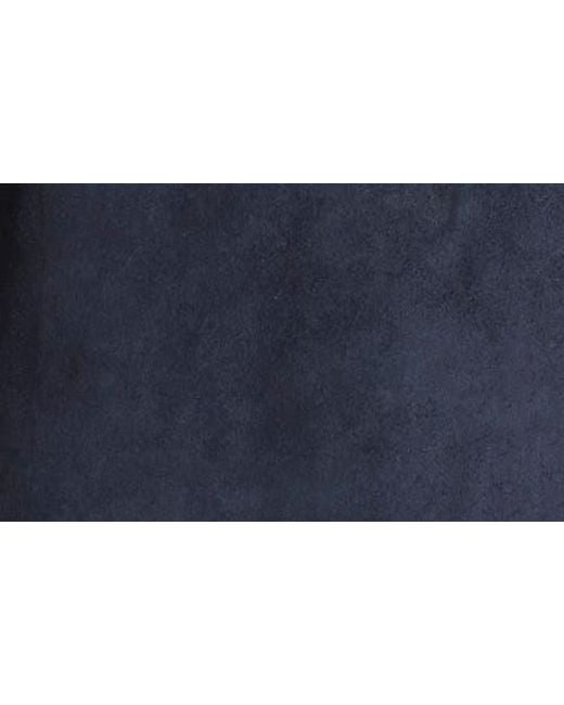 Twp Blue Little Big Joe Suede Snap-Up Shirt